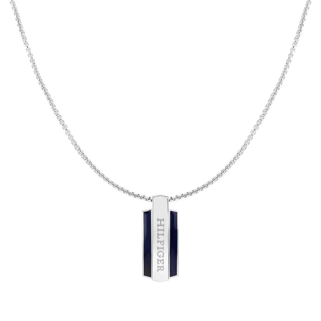Ανδρικό Κολιέ Tommy Hilfiger 2790599 Ταυτότητα από Ατσάλι