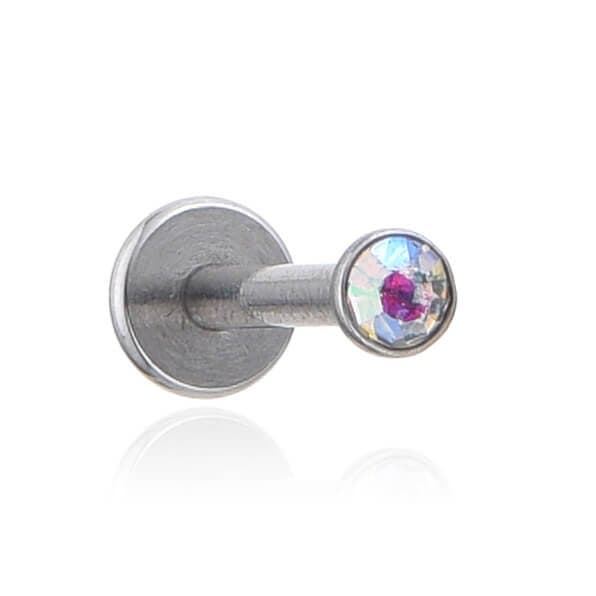Tragus Piercing - Ζιργκόν Ιριδίζον